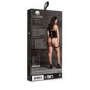 Metis XVI - Corps avec Jarretelles et Décolleté Croisé - Grande Taille