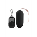 Oeuf vibrant avec 10 vitesses et télécommande - L - Noir