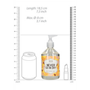 Never Go In Dry - Lubrifiant Anal à Base d'Eau - 17 fl oz / 500 ml