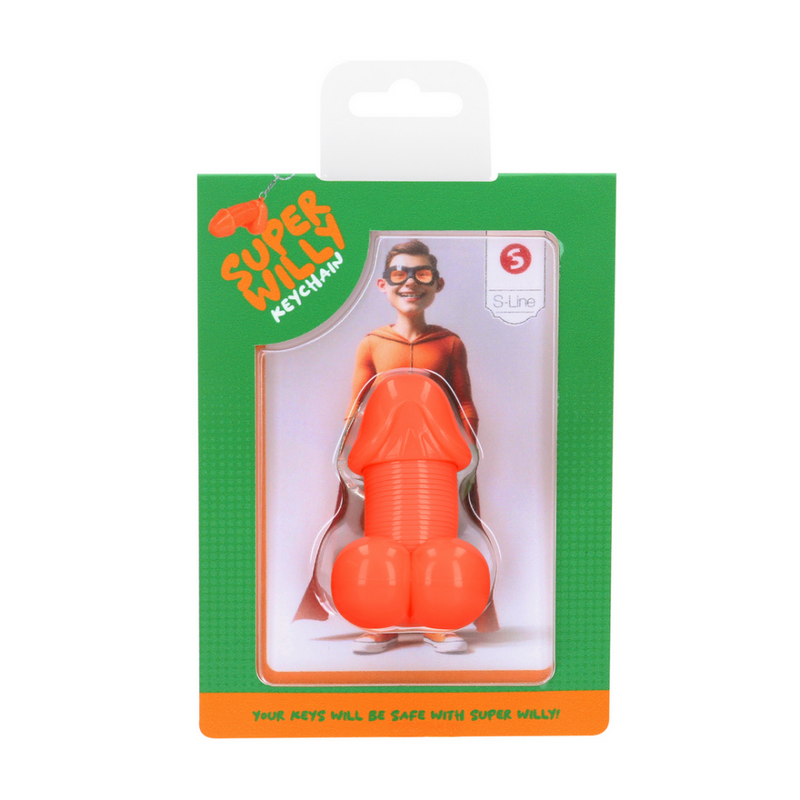 Super Willy - Porte-clés - Orange