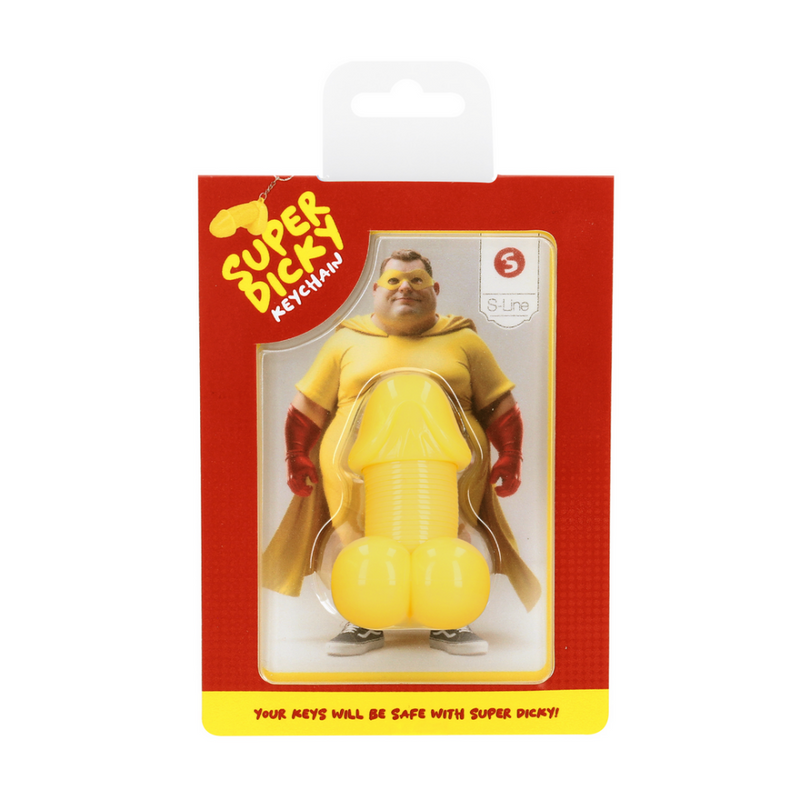 Super Dicky - Porte-clés - Jaune