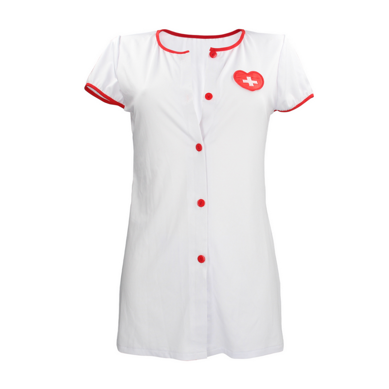 Costume d'infirmière - S/M - Blanc