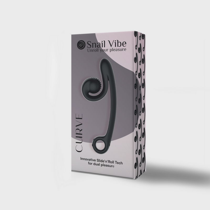 Snail Vibe - Vibrateur Curve - Noir