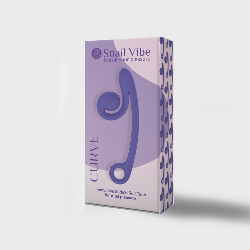 Snail Vibe - Vibrateur Curve - Violet