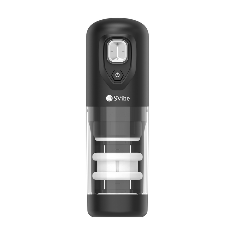 Ikon SPARK - Masturbateur à propulsion et rotation - Transparent