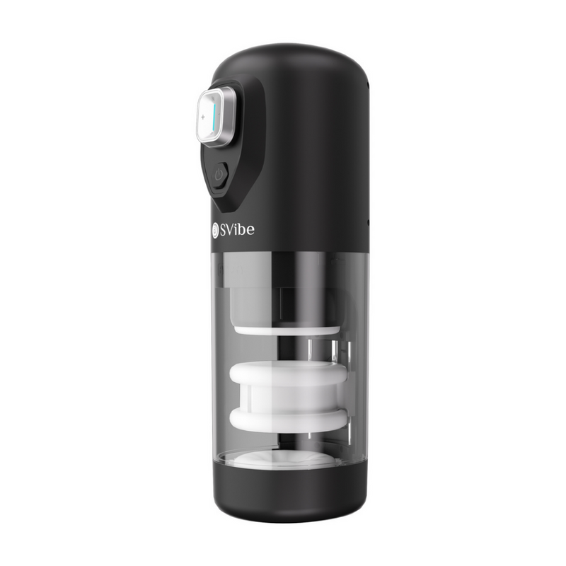 Ikon SPARK - Masturbateur à propulsion et rotation - Transparent