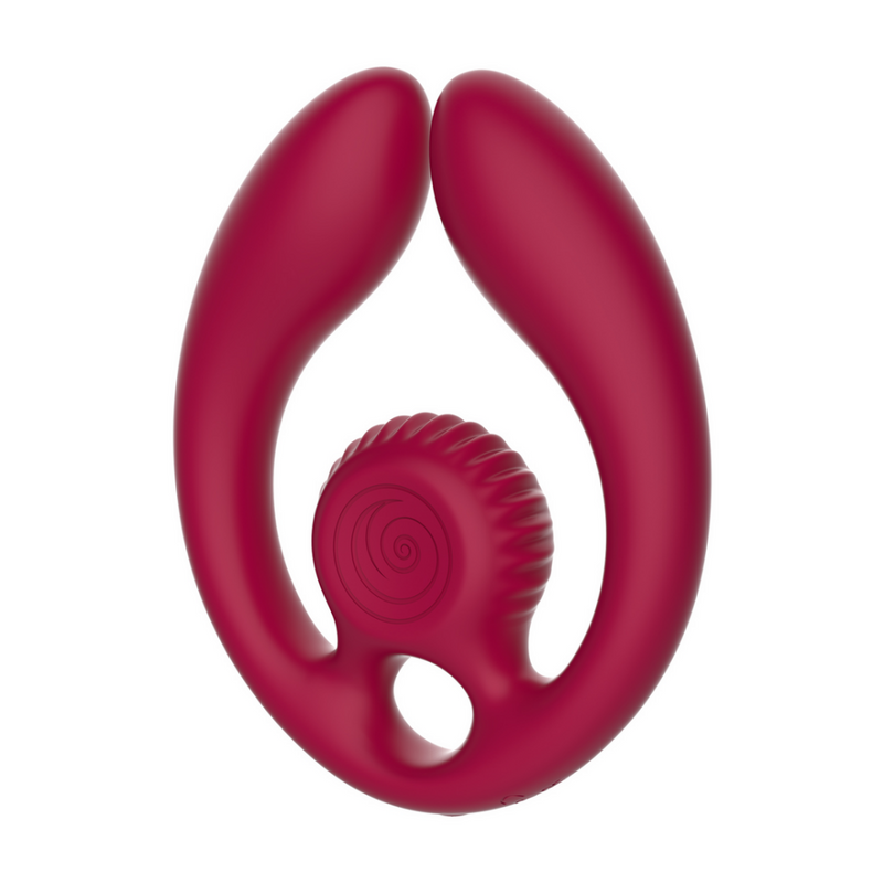 GIZI Duo - Estimulador Doble para Parejas - Burdeos