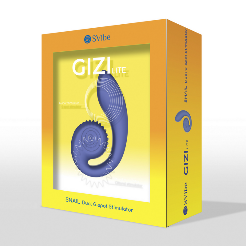 GIZI Lite - Estimulador Dual de Punto G - Arándano Jugoso