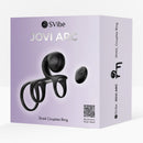 JOVI ARC - Bague de Couple Escargot - Noir Haze