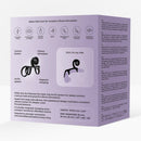 JOVI ARC - Bague de Couple Escargot - Noir Haze