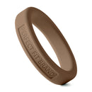 Anneau Hefty en silicone classique - Cockring - 1,75 / 4,4 cm - Teint 3