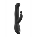 Izara - Vibromasseur Lapin à Perles Rotatives - Noir