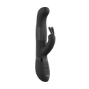 Izara - Vibromasseur Lapin à Perles Rotatives - Noir