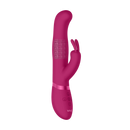 Izara - Vibromasseur Lapin à Perles Rotatives - Rose