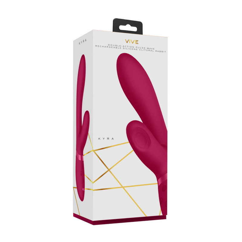 Kyra - Pulse Clitoral Rabbit - Rose