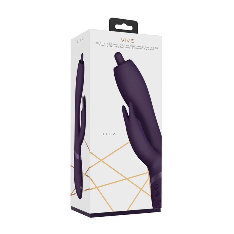 Nilo - Pinpoint Rotating G-spot Rabbit - Violet