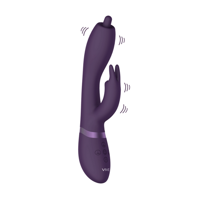 Nilo - Pinpoint Rotating G-spot Rabbit - Violet