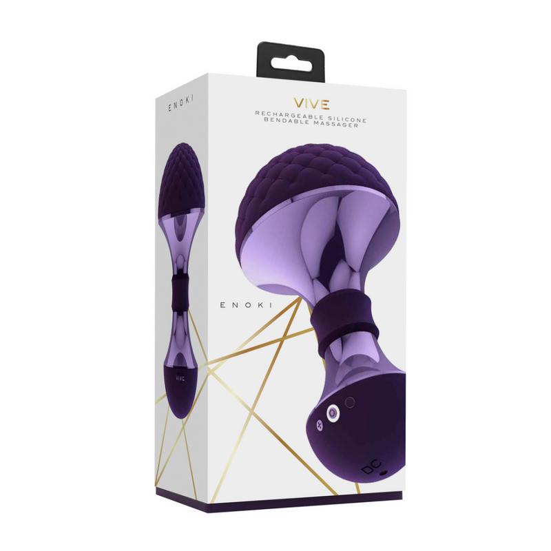 Enoki - Massager flexible - Violet