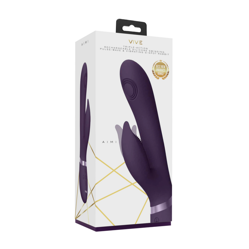 Aimi - Pulse Wave  Vibrant G-Spot Rabbit - Violet