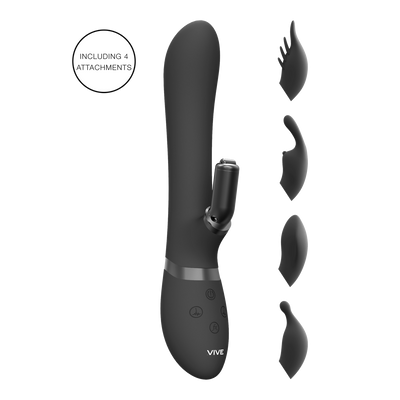 Chou - Stimulateur G-Spot et Clitoridien - Noir