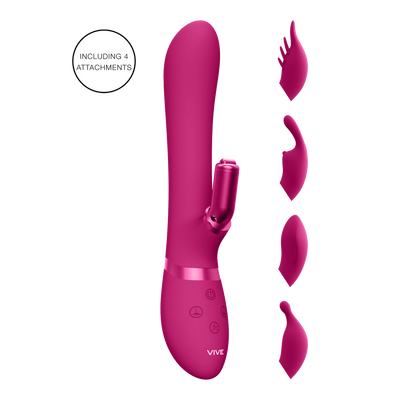 Chou - Stimulateur G-Spot et Clitoridien - Rose