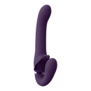 Satu - Harnais sans bretelles à onde pulsée et vibrant - Violet