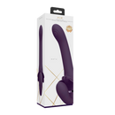 Satu - Harnais sans bretelles à onde pulsée et vibrant - Violet