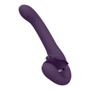 Satu - Harnais sans bretelles à onde pulsée et vibrant - Violet