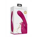 Miki - Vibromasseur G-Spot à onde de pulsation et clignotant - Rose