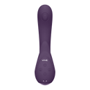 Miki - Vibrateur G-Spot à Onde de Pulsation et Clignotant - Violet