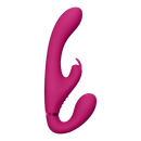 Suki - Rabbit vibrant sans harnais - Rose