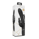 Rini - Vague de Pulsation  Vibrant Double Pénétration Lapin - Noir