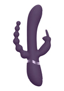 Rini - Vague Pulsée  Vibrant Double Pénétration Rabbit - Violet