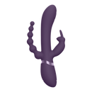 Rini - Vague Pulsée  Vibrant Double Pénétration Rabbit - Violet