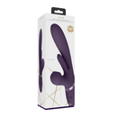 Kura - Vibromasseur G-Spot avec langue battante et stimulateur à ondes pulsées - Violet