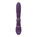 Kura - Vibromasseur G-Spot avec langue battante et stimulateur à ondes pulsées - Violet