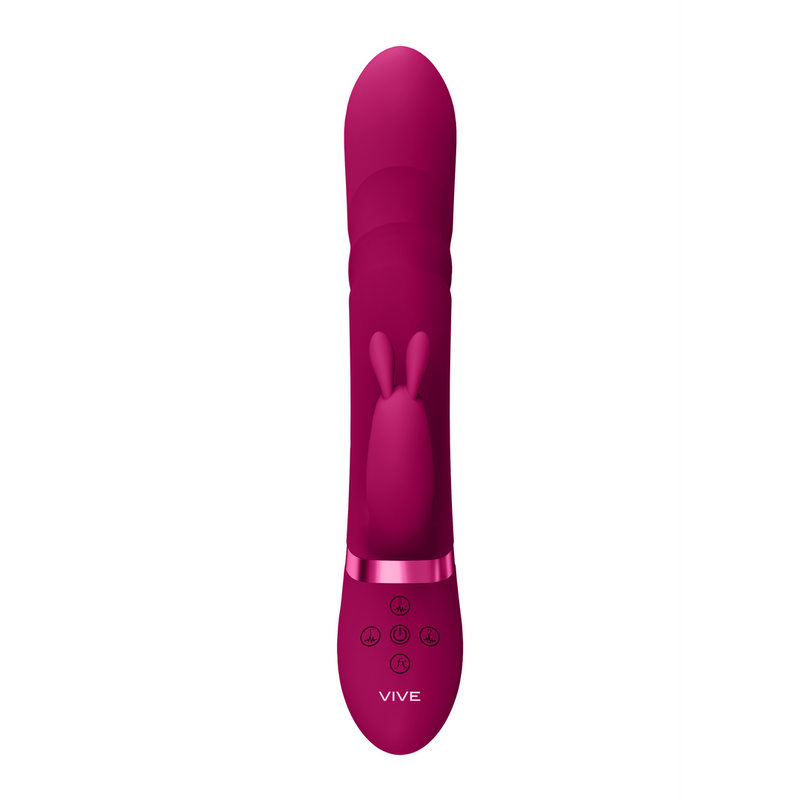 Nari - Vibrating and Rotating Beads, G-Spot Rabbit - Pink