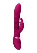Sora - Anneaux Stimulants Haut  Bas, Vibrant G-Spot Rabbit - Rose