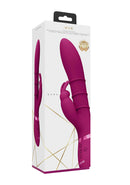 Sora - Anneaux Stimulants Haut  Bas, Vibrant G-Spot Rabbit - Rose