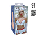 Carreer Girls - Infirmière Coquine Tiffany Throatcheck - Masturbateur TPE Petit - 130g - Chair