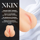 Raw - Slitline - Masturbateur TPE Grand - 415g - Chair