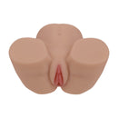 Bodyforms - Lux Arden - Masturbateur Vibrant à Double Entrée - 3,5 kg / 7,7 lbs - Beige