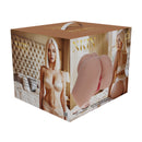 Bodyforms - Bree Knox - Masturbateur vibrant à double entrée - 4,2 kg / 9,3 lbs - Chair