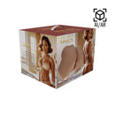 Bodyforms - Valentina Vellure - Masturbateur vibrant à double entrée - 4,2 kg / 9,3 lbs - Tan