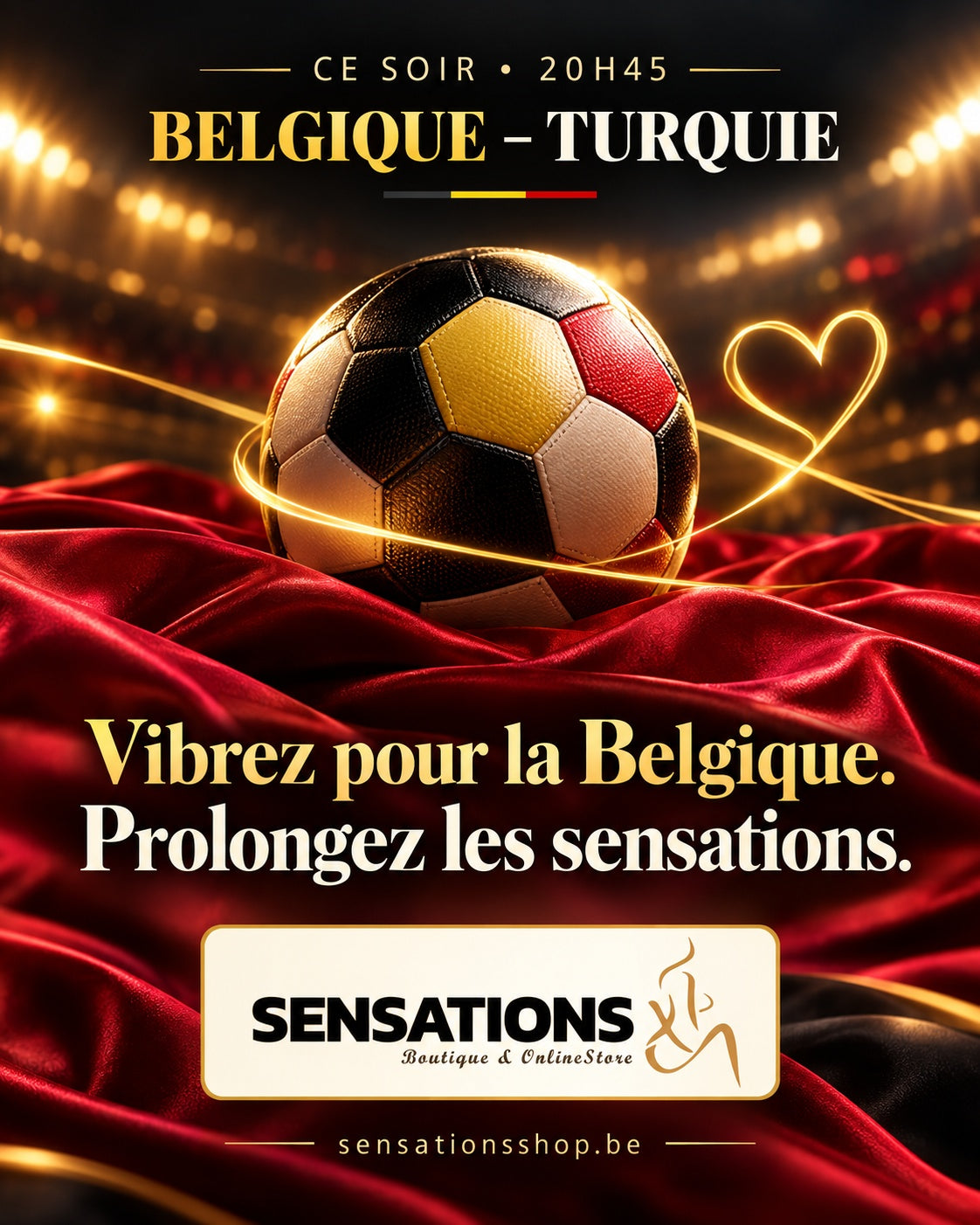 Sensations Shop — Belgique Turquie, ce soir à 20h45