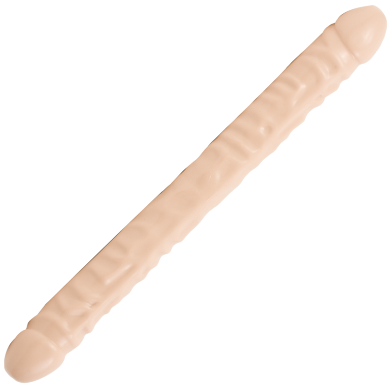 Veined Double Header - Dildo avec Double Extrémités - 18 / 45 cm