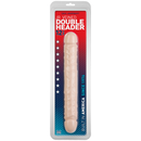 Jr. Veined Double Header - Dildo avec Double Extrémités - 12 / 30 cm