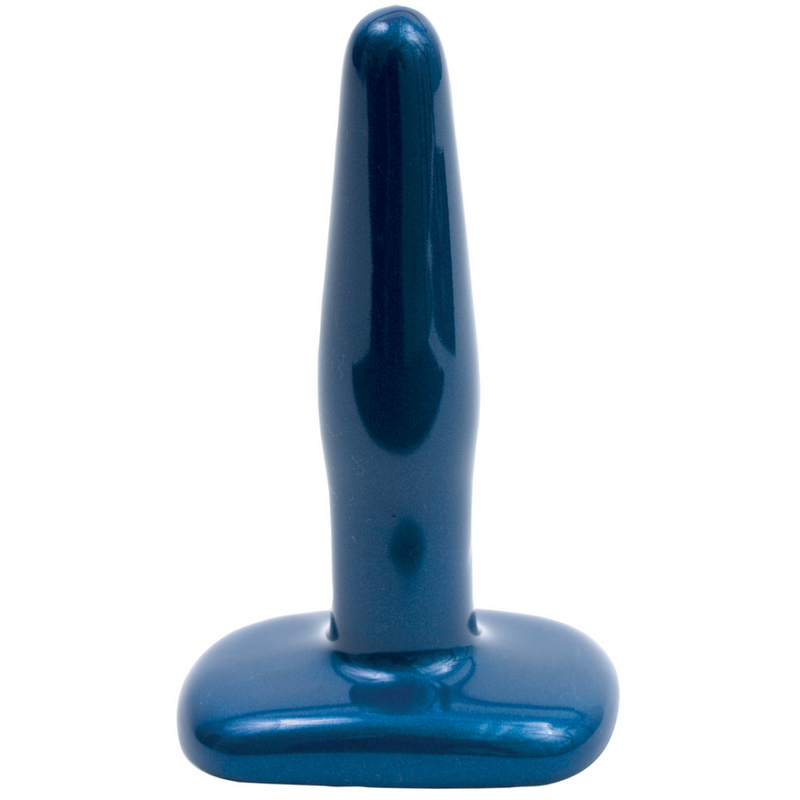 Iridescent Butt Plug - Small - Midnight Blue