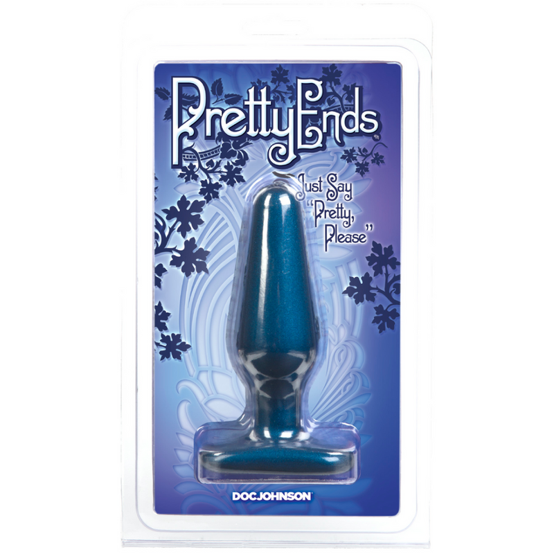 Plug Anal Iridescent - Moyen - Bleu Nuit