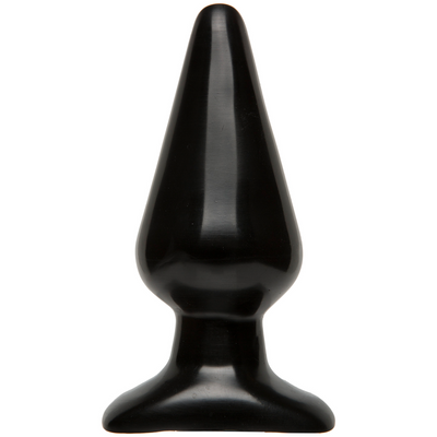 Classique Butt Plug - Grand - Noir